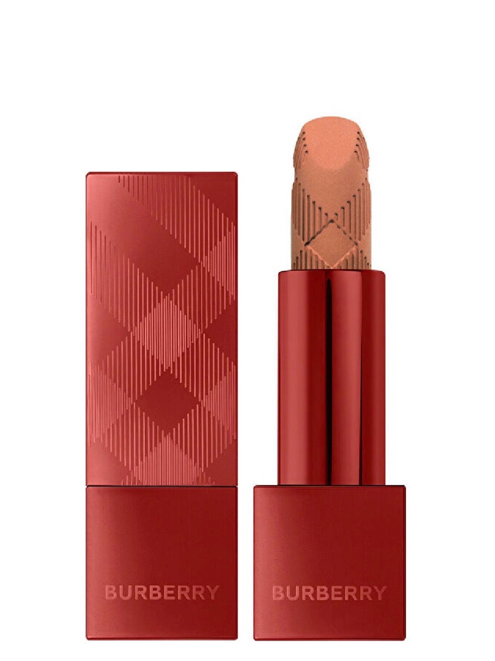 Burberry Beige Nude Lipstick in Red Case Matte Chestnut nude